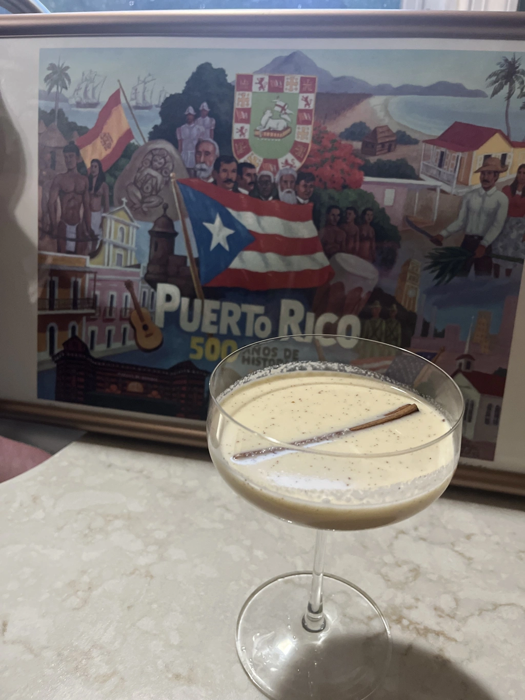 Puerto Rican Coquito